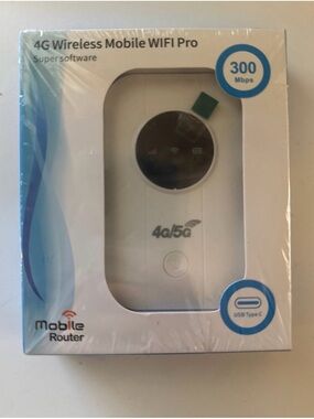 4G/5G Mobile WiFi Pro Pocket Hotspot - White